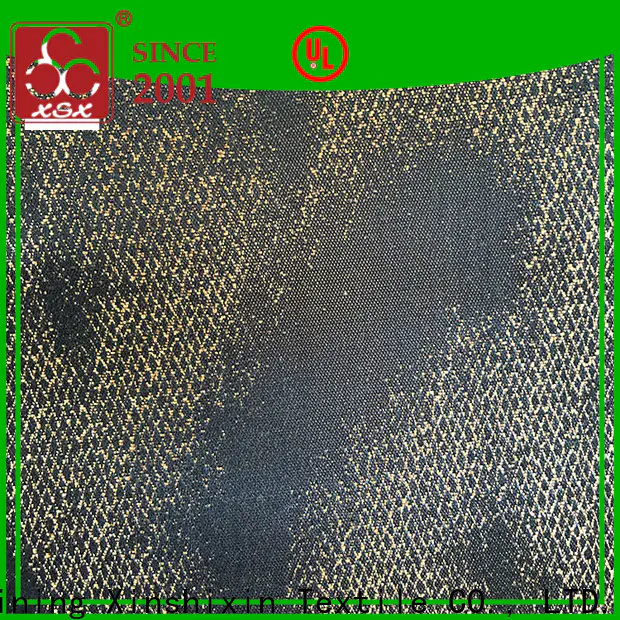 XSX knitting plaid upholstery fabric supply for Furniture