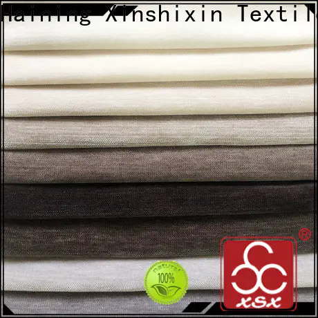 XSX high-quality plain curtain fabric suppliers for Bedding