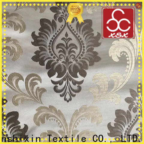 XSX highend metallic fabric suppliers for Bedding