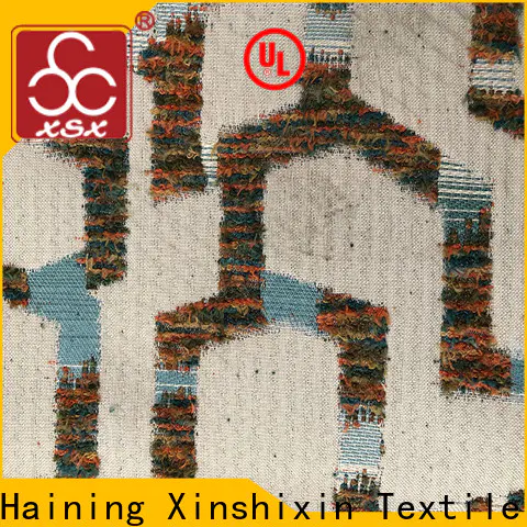 XSX damask chenille fabric spotlight supply for Bedding