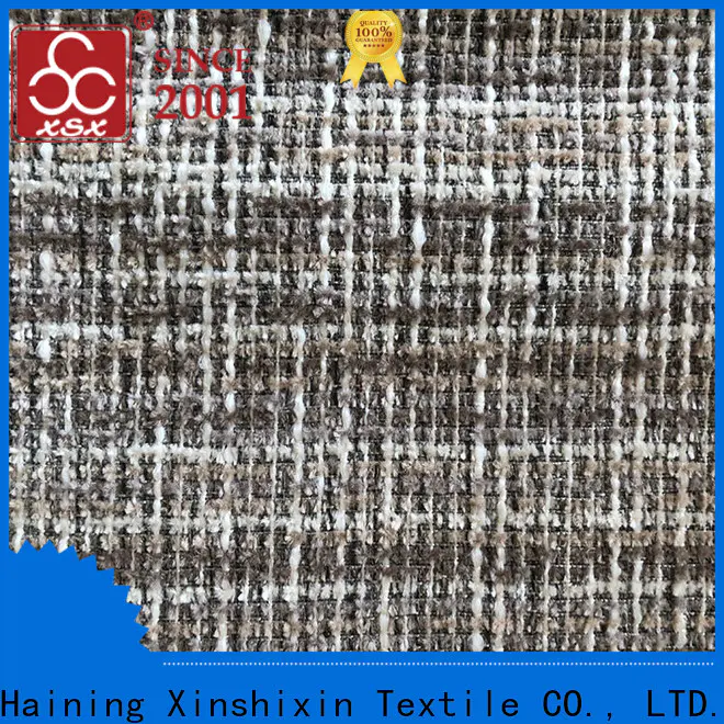 XSX highwarp wholesale polyester fabric suppliers factory for couch