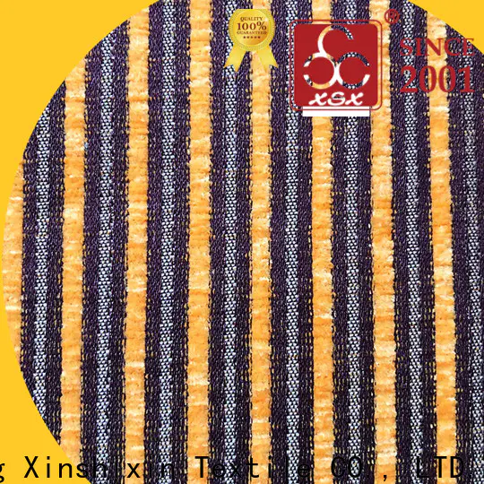 XSX stripe kid friendly sofa material suppliers for Cushion Cover