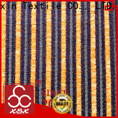 XSX new striped curtain fabric suppliers for Home Textile