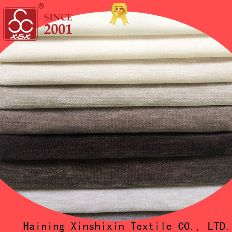 XSX wholesale plain curtain fabric company for Hotel