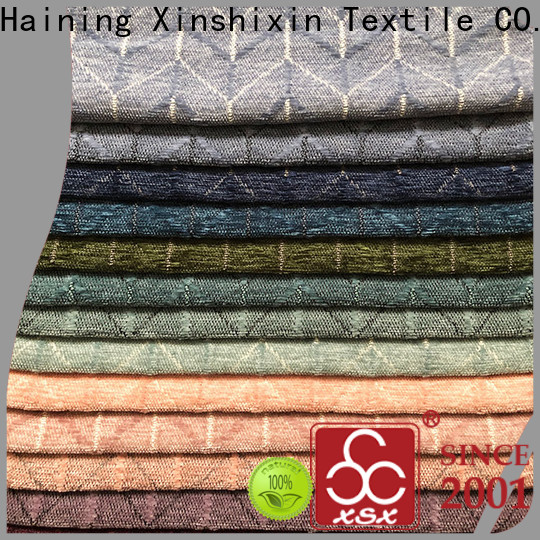 XSX shining yellow drapery fabric suppliers for couch