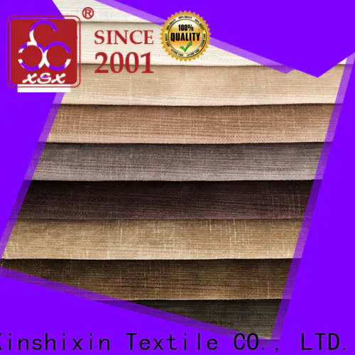 XSX latest rayon velvet fabric for business for couch