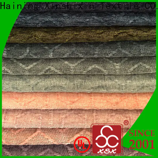 XSX new furniture upholstery fabric suppliers factory for Hotel