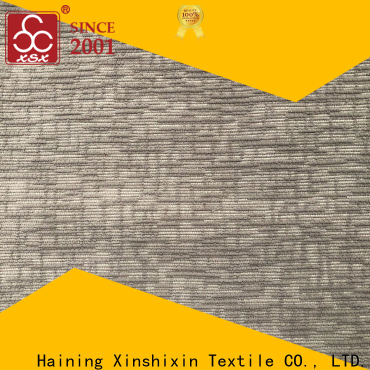 XSX Textile sectiondyed polyester spandex fabric for home-furnishing