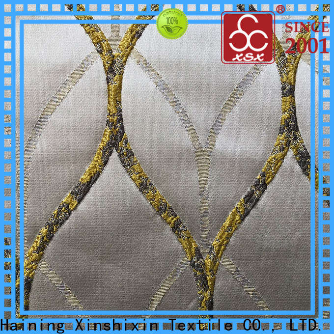 XSX Textile effect upholstery material for sofas manufacturers for Curtain