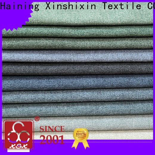 XSX Textile contemporary cotton chenille fabric by the yard for Curtain