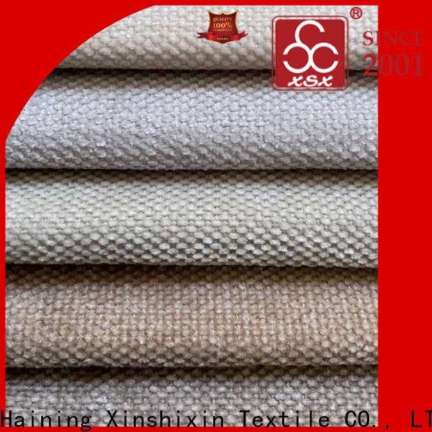 XSX Textile high-quality chenille stripe upholstery fabric for business for couch