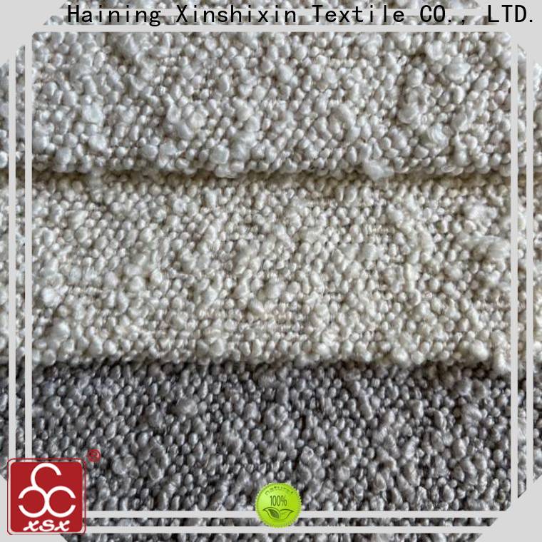 XSX Textile custom green and white upholstery fabric company for Sofa