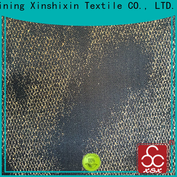 XSX Textile abstract bedroom curtain material supply for Furniture