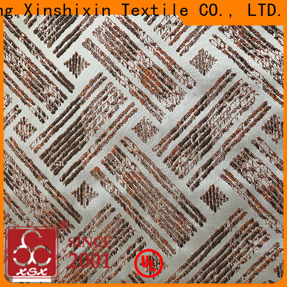 XSX Textile polygonshaped vintage chenille fabric by the yard supply for Home Textile
