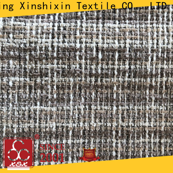 XSX Textile custom geometric curtain fabric supply for Bedding