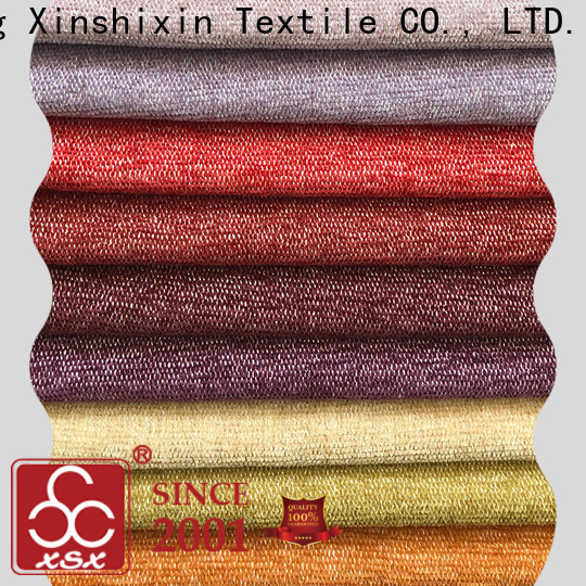 XSX Textile top cotton chenille fabric wholesale for home-furnishing
