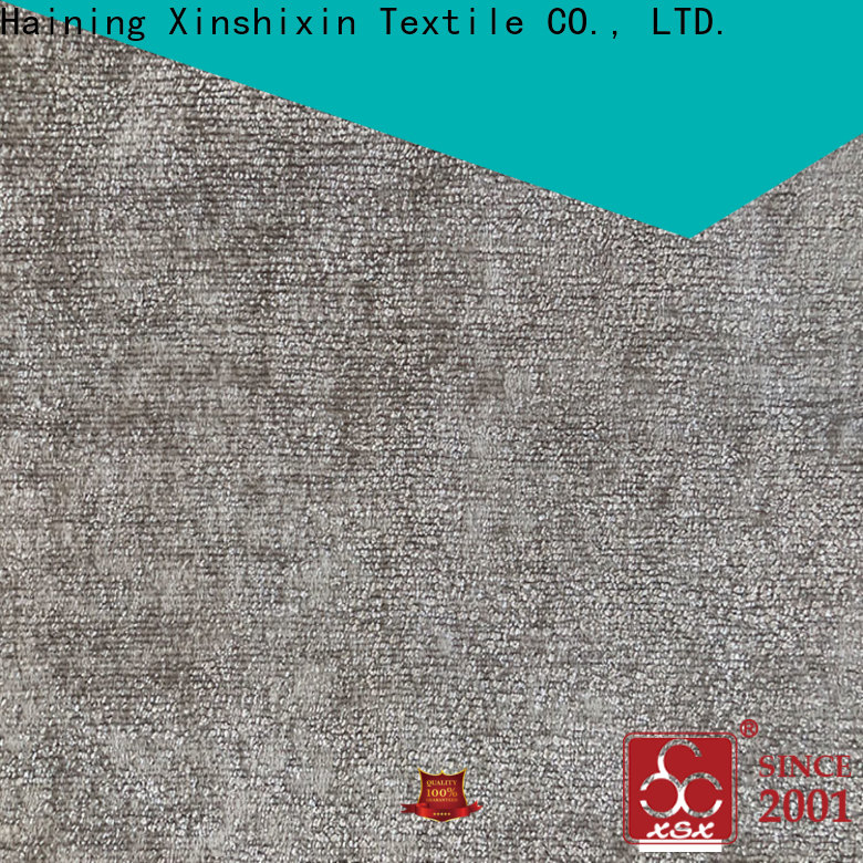 XSX Textile lt18014a chenille velvet upholstery fabric for business for Furniture
