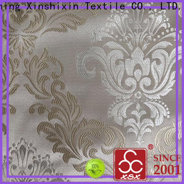 XSX Textile polygonshaped gray and white upholstery fabric for business for home-furnishing