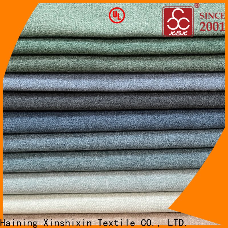XSX Textile sofa upholstery fabric manufacturers company for couch