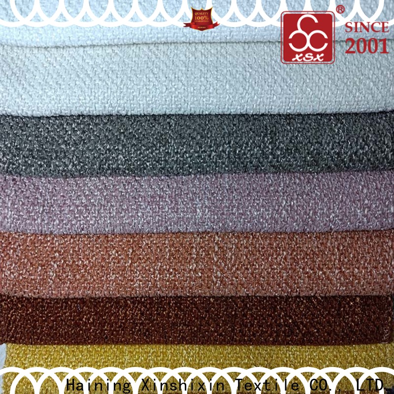 XSX Textile jewellike black drapery fabric for Home Textile