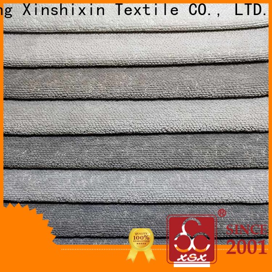 XSX Textile lattice denim upholstery fabric wholesale company for Curtain