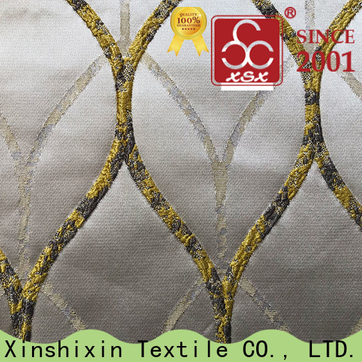 XSX Textile top chenille fabric supplier company for Bedding