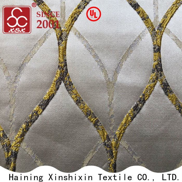 XSX Textile highquality brown drapery fabric factory for Furniture