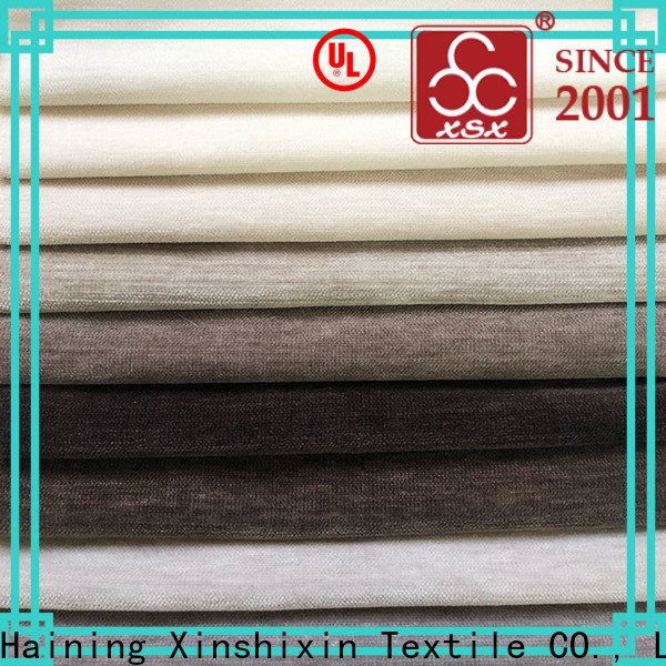 XSX Textile s19052a velvet chenille fabric manufacturers for Cushion Cover