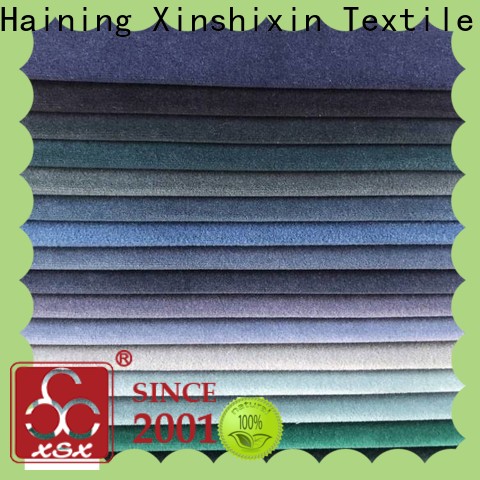XSX Textile custom plain fabrics for Furniture