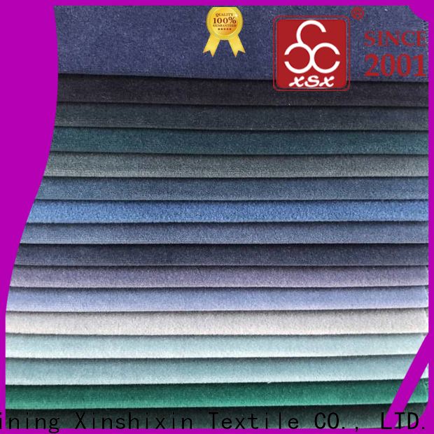 XSX Textile customized polyester chenille fabric supply for home-furnishing