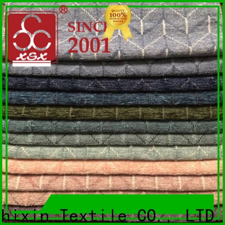 XSX Textile wholesale polyester fabric by the yard company for Home Textile