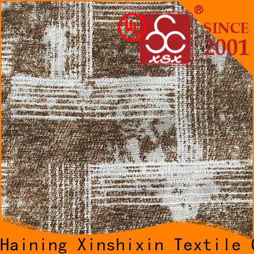 XSX Textile best cotton chenille fabric wholesale suppliers for Cushion Cover