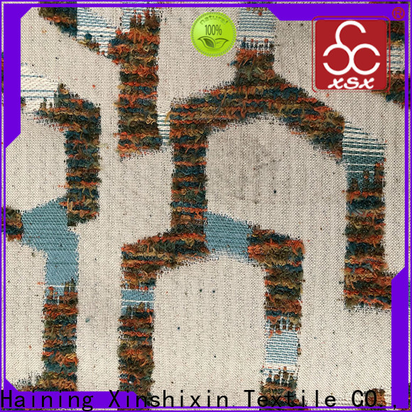 XSX Textile latest animal print upholstery fabric chenille supply for Cushion Cover