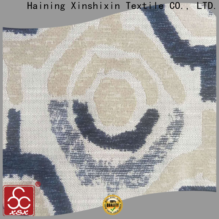 high-quality 100 polyester fabric by the yard decorative manufacturers for Curtain
