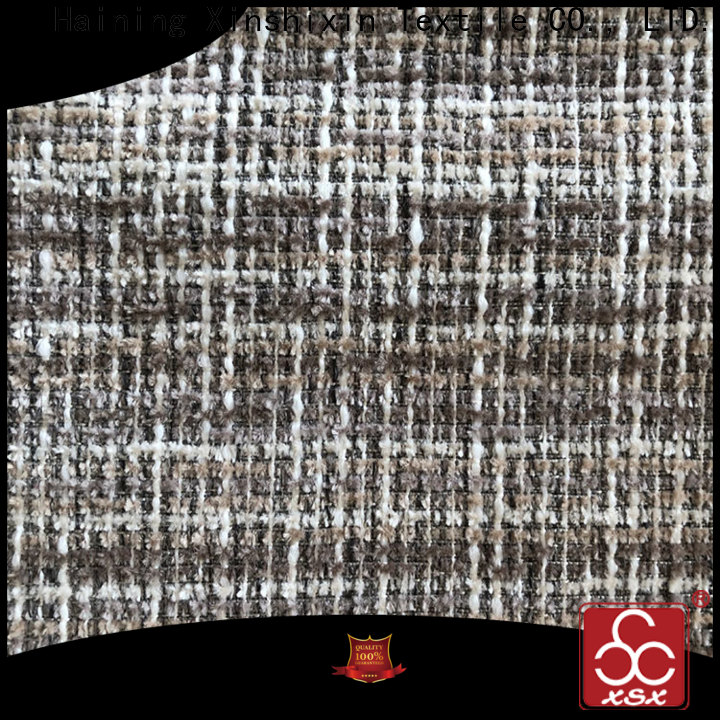 XSX Textile best striped chenille fabric supply for home-furnishing