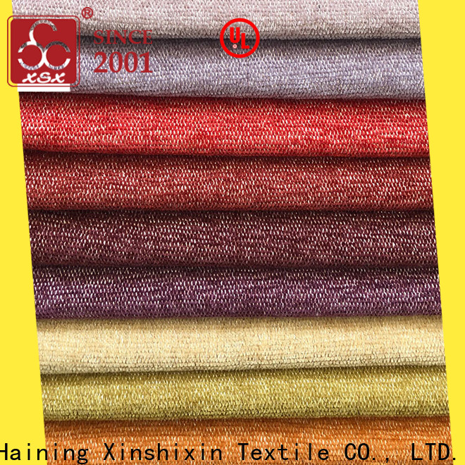 XSX Textile wholesale silk velvet upholstery fabric factory for couch