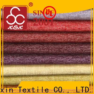 XSX Textile jacquard polyester velvet for business for Sofa