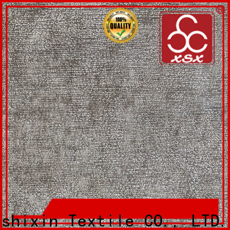 XSX Textile gold curtain fabric factory for Furniture