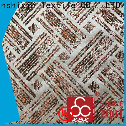 XSX Textile basketweave polyester drapery fabric for Cushion Cover