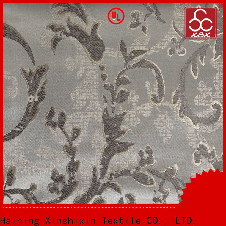 XSX Textile mazeshaped yellow drapery fabric company for Cushion Cover