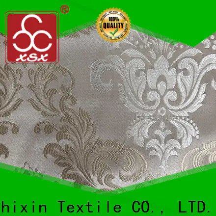 XSX Textile damask upholstery material for dining chairs for Home Textile