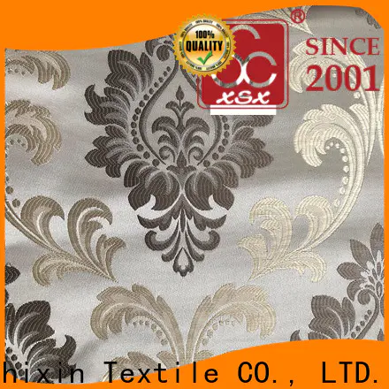XSX Textile delicate damask jacquard fabric company for Cushion Cover