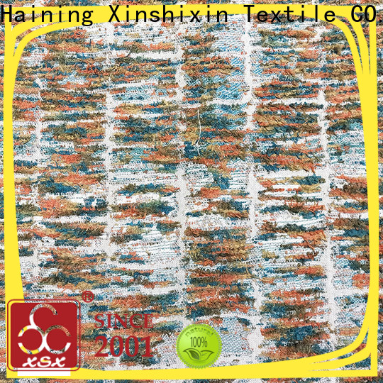XSX Textile top sofa fabric cloth supply for Curtain
