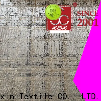 XSX Textile velvet polyester fabric manufacturer for business for Hotel
