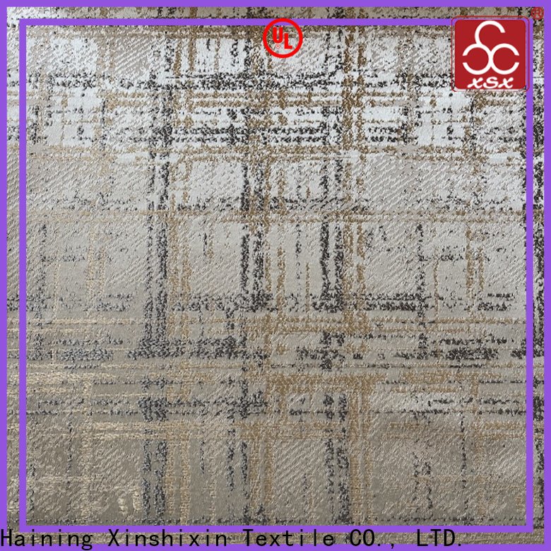 XSX Textile contemporary upholstery material for sofas for business for Bedding