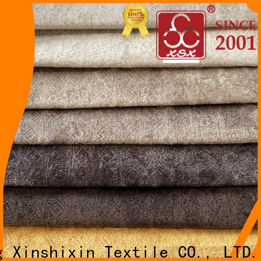 XSX Textile jacquard leopard print velvet company for Home Textile