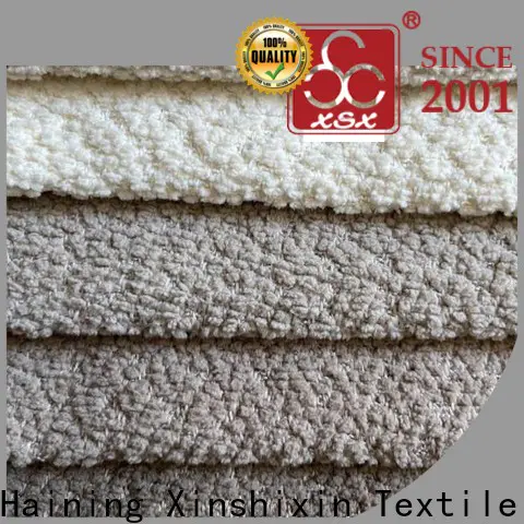 XSX Textile stripe chenille jacquard for Home Textile