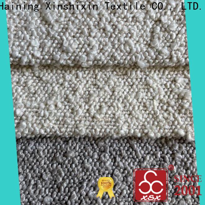 XSX Textile velvet fabric wholesale suppliers for couch
