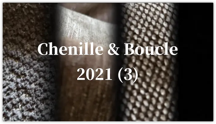 XSX Textiles 2021 New Collection (3) - Chenille & Boucle Fabric