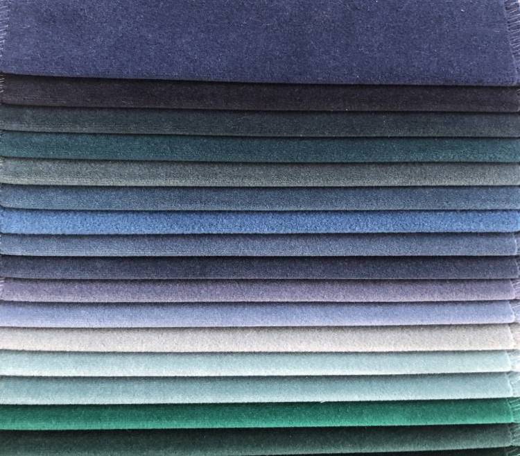 Australian Wool-Like Luxury Velvet Upholstery Fabric for Sofa WD19056A